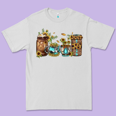 Sunflower Gemstone Coffee Premium Tee Designed By Jahusdesignshop