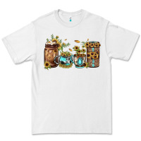 White sunflower gemstone coffee Premium Tee - JahusDesignShop