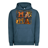 Pigment Midnight Navy Melanin leopard frame mama Mother's Day Urban Hoodie - LillyAllenDesigns