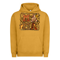 Pigment Peanut Butter Melanin leopard frame mama Mother's Day Urban Hoodie - LillyAllenDesigns