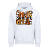 White Melanin leopard frame mama Mother's Day Urban Hoodie - LillyAllenDesigns