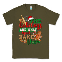 Army Green The holidays are what you bake them Classic Tee - NancyCooperArtShop