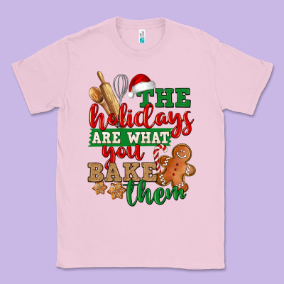 The Holidays Are What You Bake Them Classic Tee Designed By Nancycooperartshop