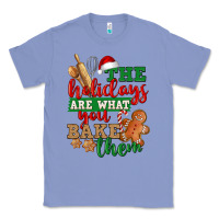 Colony Blue The holidays are what you bake them Classic Tee - NancyCooperArtShop