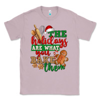 Lilac The holidays are what you bake them Classic Tee - NancyCooperArtShop