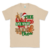 Mushroom The holidays are what you bake them Classic Tee - NancyCooperArtShop