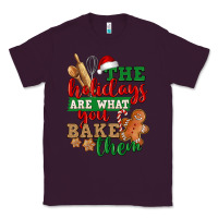 Plum The holidays are what you bake them Classic Tee - NancyCooperArtShop