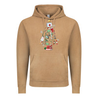 Vintage Camel nurse christmas tree Vintage Hoodie - MaliasSmallBusiness