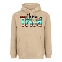 Mushroom Mama Tried Heavyweight Hoodie - CowCowDesign
