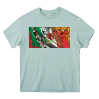 Arona mexico flag cowhide leopard sunflower and roses licanse  plate Heavy Core Tee - Artiststas