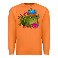Carrot valentines day frog prince olivia Premium Sweatshirt - OliviaCreatesArt