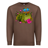 Chestnut valentines day frog prince olivia Premium Sweatshirt - OliviaCreatesArt