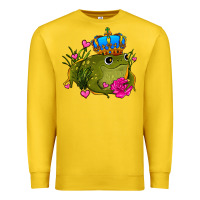 Lemon valentines day frog prince olivia Premium Sweatshirt - OliviaCreatesArt