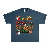 Midnight Navy Official Christmas baking team Urban Heavy Tee - NancyCooperArtShop