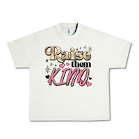 Pistachio raise them kind Urban Heavy Tee - JahusDesignShop
