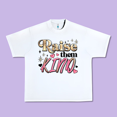 Raise Them Kind Urban Heavy Tee Designed By Jahusdesignshop