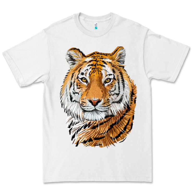 Tiger Head Premium Tee by LillyAllenDesigns | Teevron