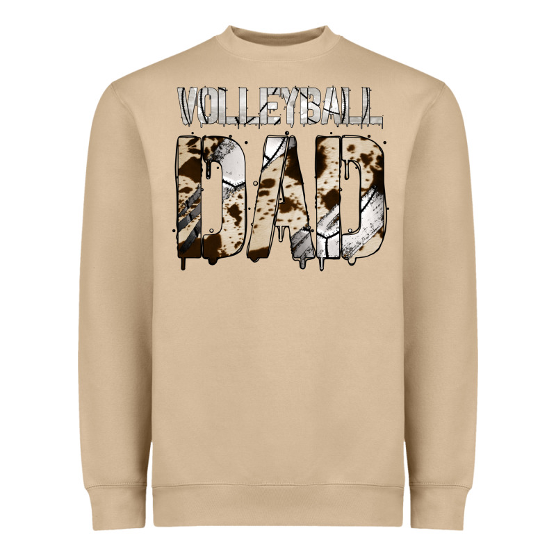 Volleyball Dad Heavyweight Sweatshirt by Bettercallsaul | Teevron