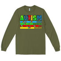 Army Green autism Long Sleeve Tee - Artiststas