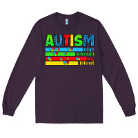 Plum autism Long Sleeve Tee - Artiststas