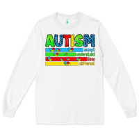 White autism Long Sleeve Tee - Artiststas