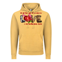 Vintage Mustard let all that you do be done in love i corinthians Vintage Hoodie - NancyCooperArtShop