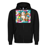 Black easter day rabbit Zipper Hoodie - TumblerDesignByShophia