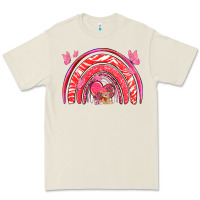 Bone valentines day rainbow with heart Premium Tee - NancyCooperArtShop