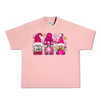 Salmon Pink Christmas winter gnomes Urban Heavy Tee - NancyCooperArtShop