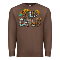 Chestnut wild child Premium Sweatshirt - OliviaCreatesArt