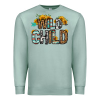 Seafoam wild child Premium Sweatshirt - OliviaCreatesArt