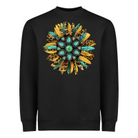 Black Gemstone Sunflower Heavyweight Sweatshirt - Bettercallsaul