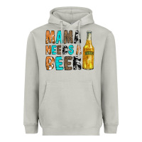 Moon Dust Mama Needs a Beer Heavyweight Hoodie - CowCowDesign