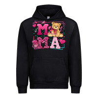 Black Western Valentines Day Mama Mother's Day Urban Hoodie - LillyAllenDesigns