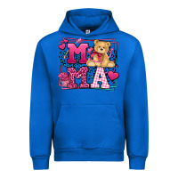 Cobalt Western Valentines Day Mama Mother's Day Urban Hoodie - LillyAllenDesigns
