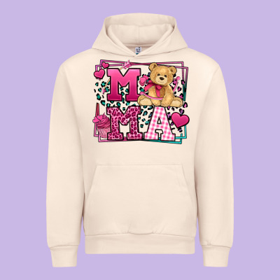 Western Valentines Day Mama Mother's Day Urban Hoodie Designed By Lillyallendesigns