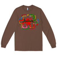 Chestnut autism teacher pencil Long Sleeve Tee - Artiststas