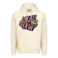 Sandshell Yee haw Premium Hoodie - HowdyJamesFarm