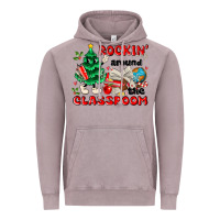 Rockin Around The Classroom Vintage Hoodie | Teevron