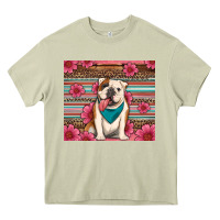 Mossy british bulldog floral serape tumbler Heavy Core Tee - Artiststas