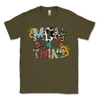 Army Green mom of twins Classic Tee - CowhideDigitalArt