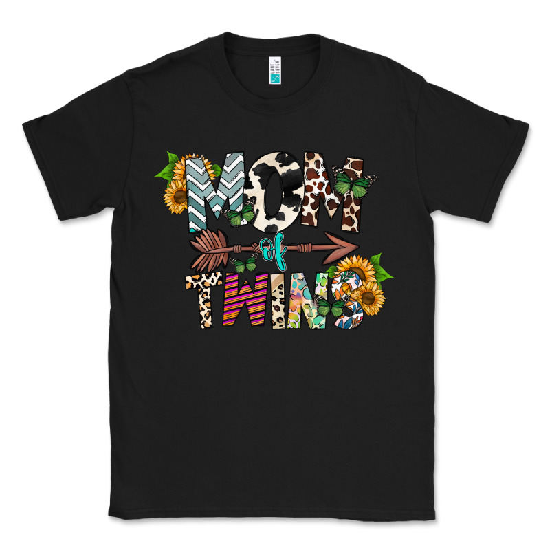 Mom Of Twins Classic Tee by CowhideDigitalArt | Teevron