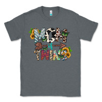 Charcoal Heather mom of twins Classic Tee - CowhideDigitalArt