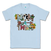 Dusty Blue mom of twins Classic Tee - CowhideDigitalArt