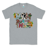 Heather Grey mom of twins Classic Tee - CowhideDigitalArt