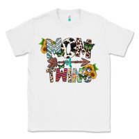 White mom of twins Classic Tee - CowhideDigitalArt