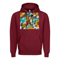 Burgundy cowhide aztec horse Zipper Hoodie - TumblerDesignByShophia