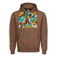 Chestnut cowhide aztec horse Zipper Hoodie - TumblerDesignByShophia
