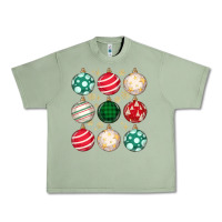 Oil Green Christmas Urban Heavy Tee - MaliasSmallBusiness