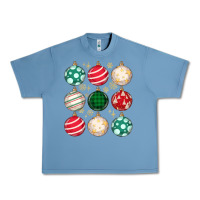 Pebble Blue Christmas Urban Heavy Tee - MaliasSmallBusiness